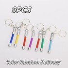 9  12 Portable Metal Keychain Pipe -removable Keychain Pendant Fast Shipping