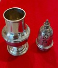 Georgian Sterling Sugar Shaker London 1738  6   High 4 8 Oz Maker Samuel Wood