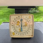 Vintage Hanson Nursery Scale Model 35 Baby Animal Graphics 25 Lb White Usa