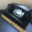 Vintage Bell System Western Electric Black Rotary Wall Phone  8-80 