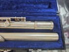 1980 s W t  Armstrong Model 80 Sterling Head   Body Flute     C Foot