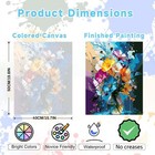 Flowers Paint By Numbers For Adults flower Paint By Numbers Kit On Canvas paint