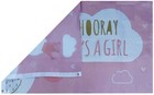  it s A Girl   Flag 3x5 Ft Polyester Banner Sign Baby Shower Birth Stork Pink X1