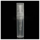 50pcs 2ml Travel Transparent Plastic Perfume Refillable Empty Spray Bottle