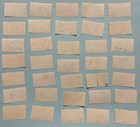 Lebanon Lot Of Airmail Stamps Litani airport 4 Different Complete Sets Used  b24
