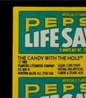 Lot 50 New 1988 Vintage Life Savers Pepsin Labels Candy Wrappers Nos Ephemera