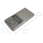 Pocket Jewelry Scale Digital Kitchen Food Mini Scale 0 01g-500g Weight Scale