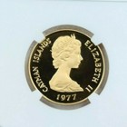 1977 Cayman Islands Gold 50 Dollars Queen Mary I Ngc Pf 69 Ultra Cameo Top Pop