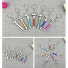12 Pieces New Metal Pipes Durable Key Chain Mini Convenient Pipe Gift Bulk Set