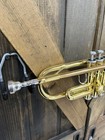 Yamaha Ytr-2335 Trumpet Gold Tone W Hard Case   Mouthpiece For Parts