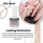 Mia Secret Gel Nail Treatment Keratin Base   Top  peach Parfait  0 5oz