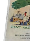 Vintage Original Brown s  shamrock  Linens The Irish Linen Store Calgary Catalog