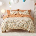 Floral Kids Bedding Set Twin 5pc Comforter Sheets Pillowcases Botanical Design