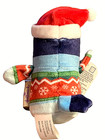 Hallmark Itty Bittys Holiday Bluey Wearing Santa Hat Stuffed Animal Plush Nwt