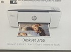 New Hp Deskjet 3755 Compact All-in-one Wireless Printer With Mobile Printing