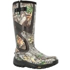 Rocky Xrb 1000g Insulated Waterproof Camo Rubber Round Toe Rain  Mens Green Casu