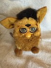 Furby Lot Of 2 Original Electronic Plush Toys Brown black   Green blue - Working