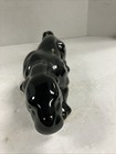 Vintage  Black Panther Mid Century Ceramic Art Deco Puma 14   