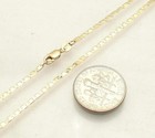 Mariner  Link Chain Ankle Bracelet Anklet Real Solid 10k Yellow Gold