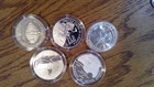 Lot Of 10 United States Modern 90  Silver  1 One Dollar Commemoratives  038 