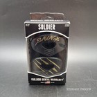 New 2 Soldier Sports Savage Elite Air Black   Gold Lip Protector Mouth Guard