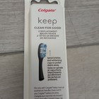 Lot Of 10 Colgate Keep Whitening Tooth Brush Head Refills Black  2 Pack  New