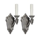 Matching Pairs Of Antique Single-arm Sconces  Riddle Co  2 Pair Avail  Nsp1820