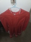 Petite Frocks Group Vintage Strawberry Shortcake Girls Dress Red White Green 14   