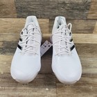Adidas Adizero Afterburner 8 Tpu Boys Cleats Sz 5 5 Baseball Shoes White Black