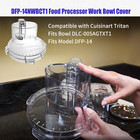 Dfp-14nwbct1 Fits Cuisinart Food Processor Work Bowl Cover For Dlc-005agtxt1