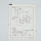 Oem Sharp Service Manual For Microwave Oven Model R-3w96 Vtg Electronic Manual