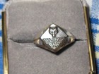 Vintage Sterling Silver Cub Scout Ring Size 6 To 6 5 Bsa Boy Scouts Of America