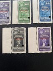 Colombia 1941 Timbre Nacional Specimen Set 15 Punch Hole Margin  Nh 9-7