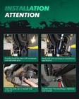 6pcs Front Tie Rod Kit Fit 2003-2009 For Toyota For 4runner