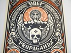 2006 Obey Shepard Fairey   Eagle Mountain   Red Poster Art Print Rare 18x24 Ap