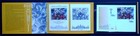Sweden Prestige Folder 1000th Stamp By Cz slania  50kr Mnh  Blackprint And Fdc