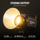 Neewer Fs150b Video Light With 2 4g app Control 130w Bi Color Cob Silent