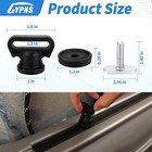 Kayak Track Mount Vertical Tie Downs  4-pack  Secure Kayak   Canoe Straps