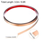9 8ft X 0 39  Wall Trim Self Adhesive Stainless Steel Mirror Finish Rose Gold