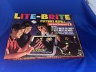 Vtg Lite Brite Picture Refill Paper 36 Sheets 1968 Fish Cat Jungle Witch Flower