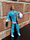 Ideal Evel Knievel Vintage Original Action Figure Blue Suit Belt