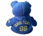 Wayne Gretzky - 1999 Salvino s Bammers Plush Beanie Bear - With Coa Card