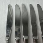 Gorham Trilogy Flatware 7 Dinner Place Knife Stainless 18 8 Ribbed Knives Butter