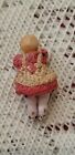 Antique Carl Horn Hertwig German Bisque Jointed Dollhouse Doll 1 5 8  
