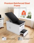 Vevor Medical Exam Table Medical Examination Bed With Locking Cabinet   Drawers