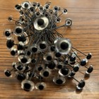 Approximately 45-50 Original Old Pair Glass Teddy Bear stuff Animal Eyes     