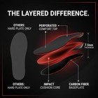 Carbon Fiber Insoles For Running Plantar Fasciitis Turf Toe Arch Support 7 5mm