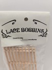 Vintage New Rare Set Of 10 David Stanley Lace Bobbins Hand Turned Hardwood 