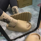 Slides  Black Or Beige For Athletes And Homewear Adidas Slides