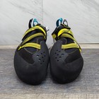 Scarpa Veloce L Rock Climbing Shoes Black White Yellow Men s Size 9 70065-001
